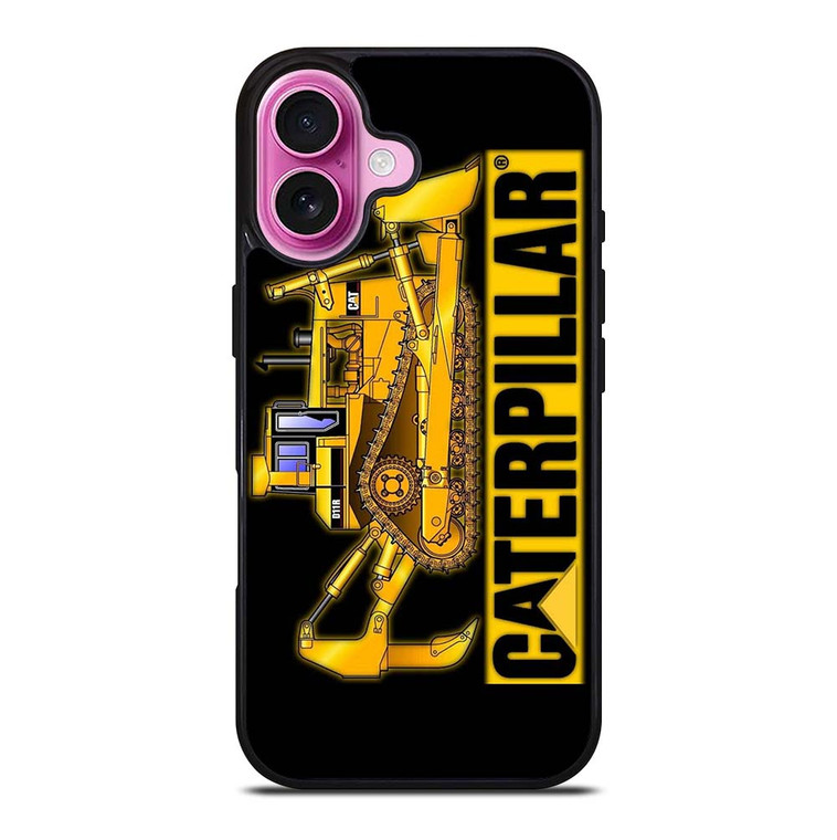 CATERPILLAR CAT CARTOON iPhone 16 Plus Case Cover