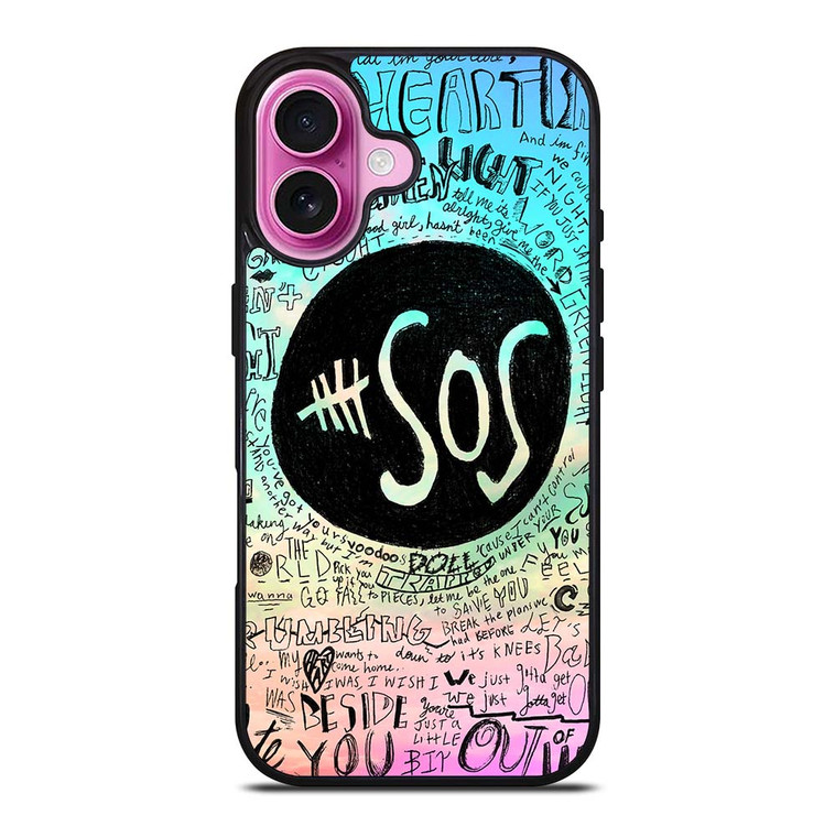 5 SECONDS OF SUMMER 3 5SOS iPhone 16 Plus Case Cover
