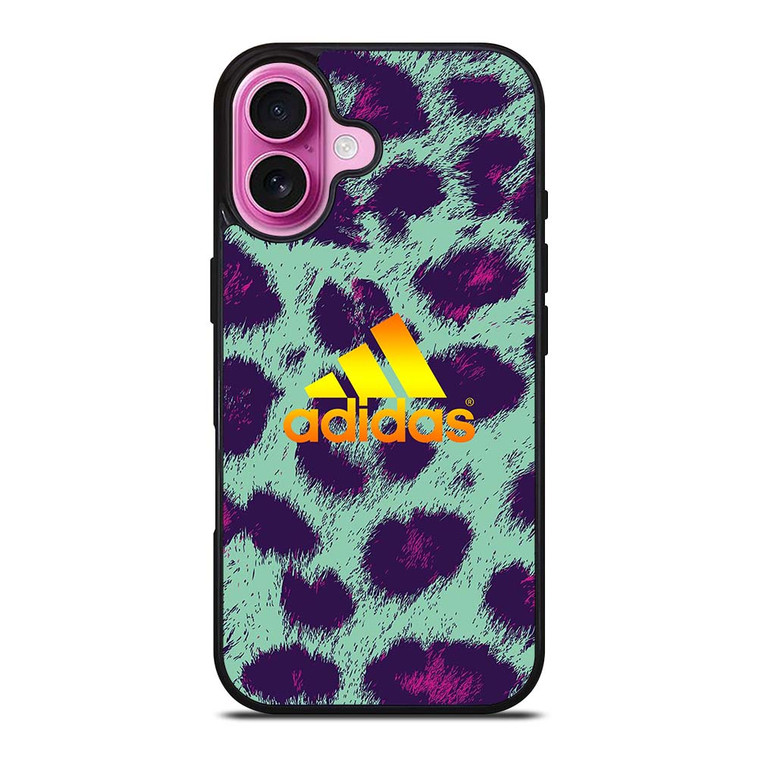 ADIDAS LEOPARD FUR iPhone 16 Plus Case Cover