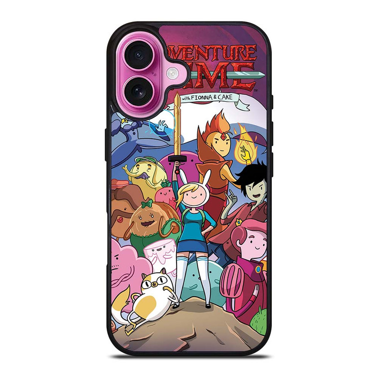 ADVENTURE TIME FIONNA AND CAKE iPhone 16 Plus Case Cover