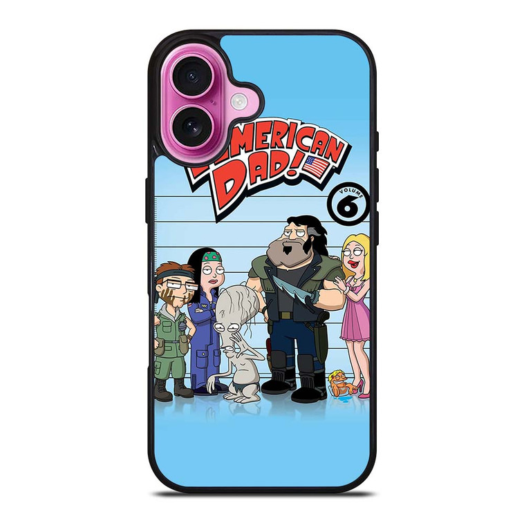 AMERICAN DAD CARTOON VOLUME 6 iPhone 16 Plus Case Cover