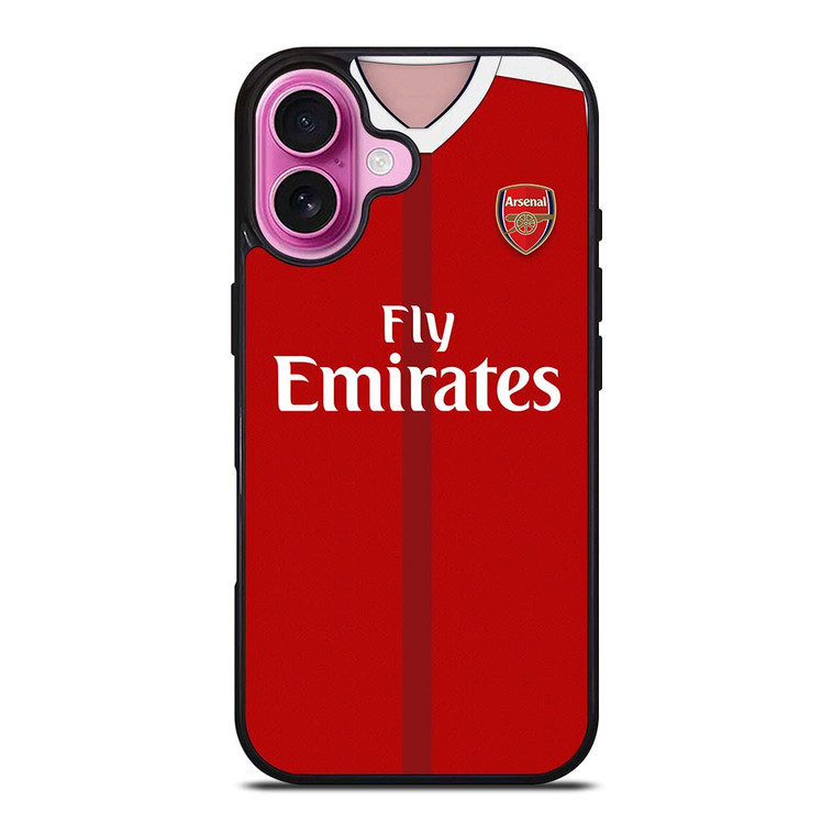 ARSENAL FC JERSEY iPhone 16 Plus Case Cover