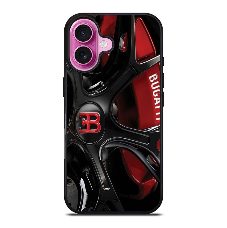 BUGATTI RIM CAR LOGO iPhone 16 Plus Case Cover