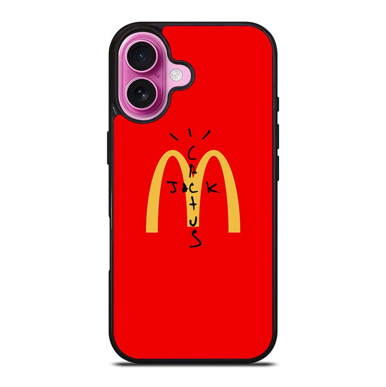 CACTUS JACK TRAVIS SCOTT MCDONALDS iPhone 16 Plus Case Cover