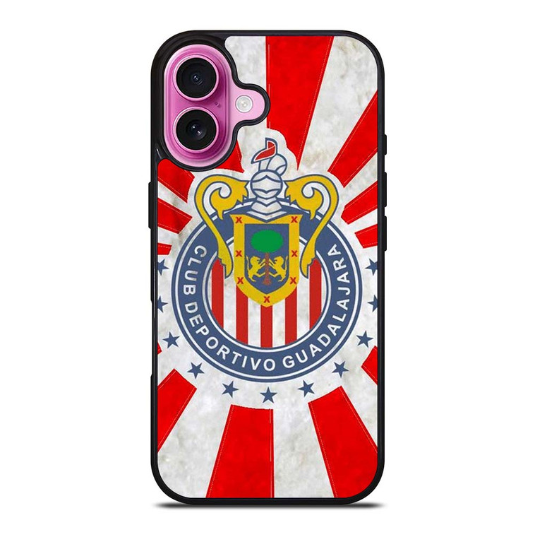 CHIVAS DE GUADALAJARA DEPORTIVO iPhone 16 Plus Case Cover