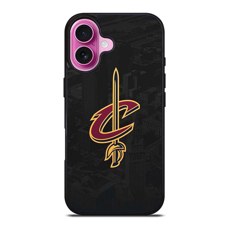 CLEVELAND CAVALIERS BASEBALL iPhone 16 Plus Case Cover