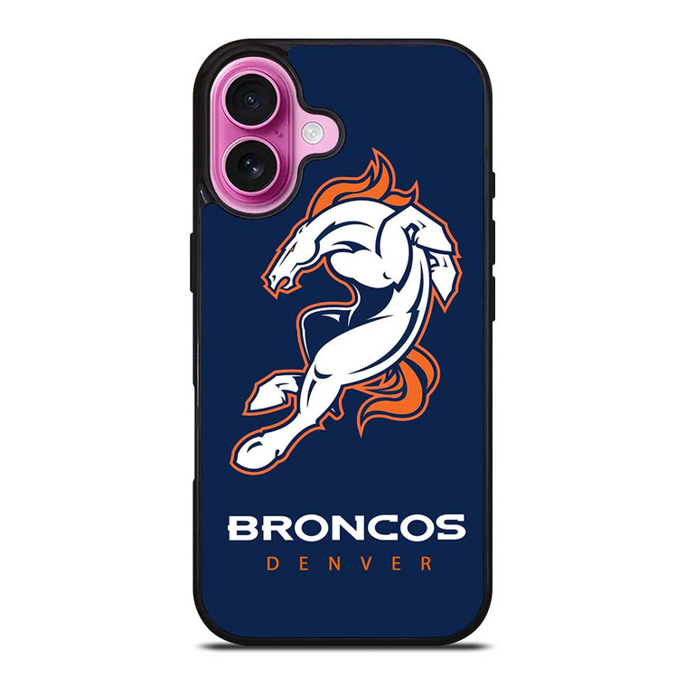 DENVER BRONCOS FOOTBALL iPhone 16 Plus Case Cover