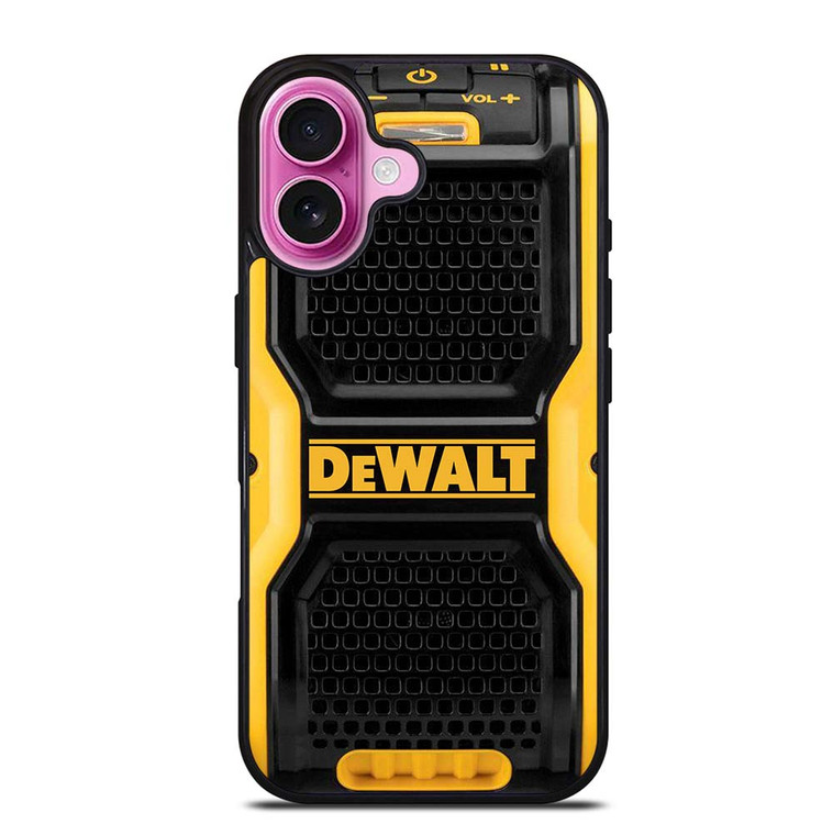 DEWALT SPEAKER BLUETOOTH iPhone 16 Plus Case Cover