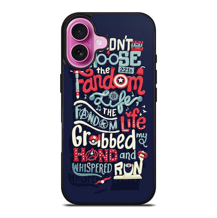 FANDOM LIFE iPhone 16 Plus Case Cover