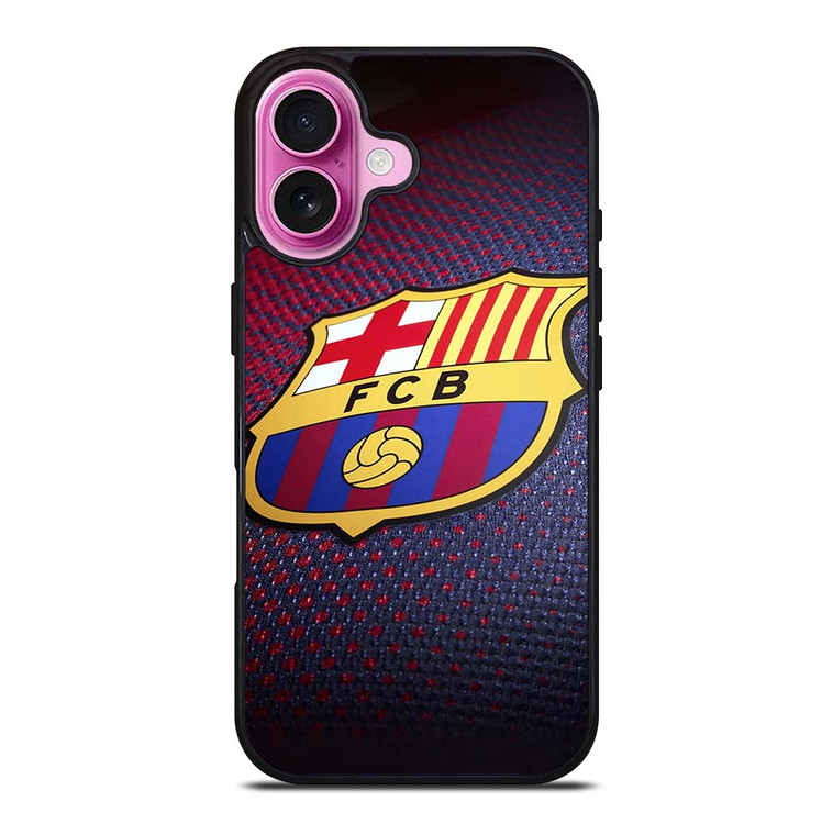 FC BARCELONA JERSEY EMBLEM iPhone 16 Plus Case Cover