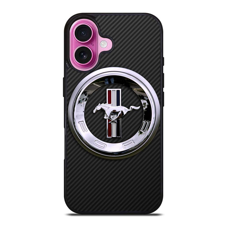 FORD MUSTANG LOGO iPhone 16 Plus Case Cover