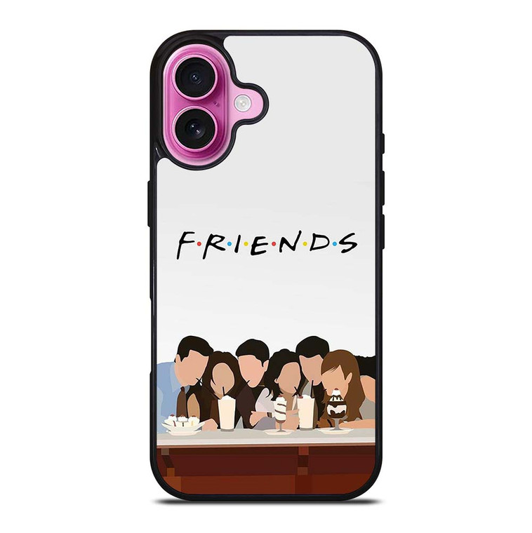 FRIENDS CARTOON iPhone 16 Plus Case Cover