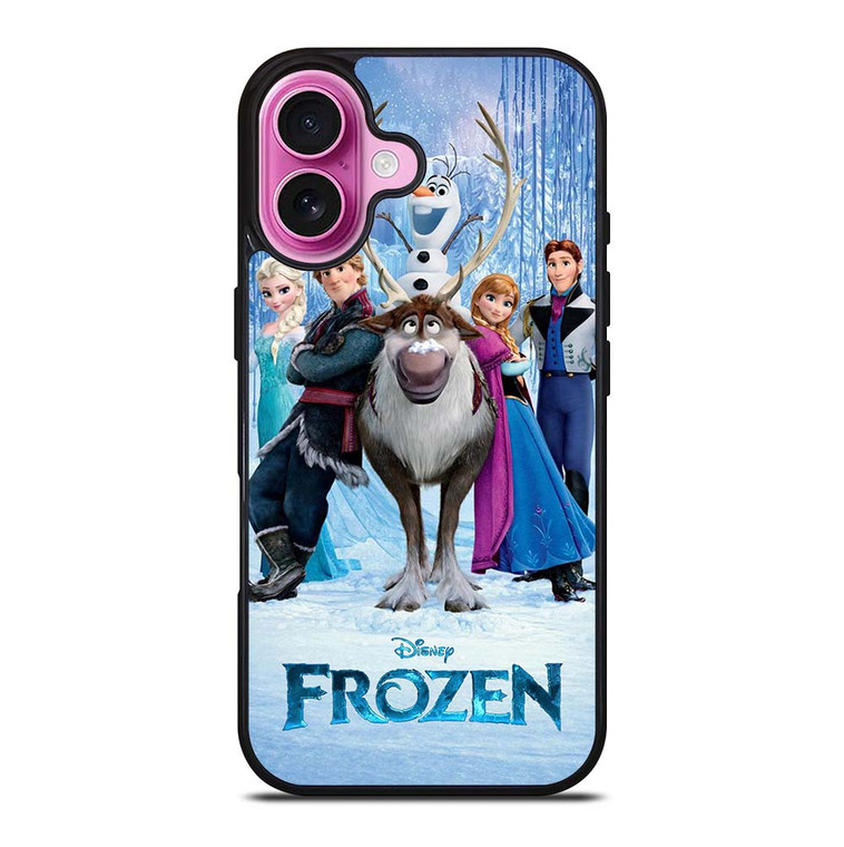 FROZEN DISNEY CHARACTER iPhone 16 Plus Case Cover