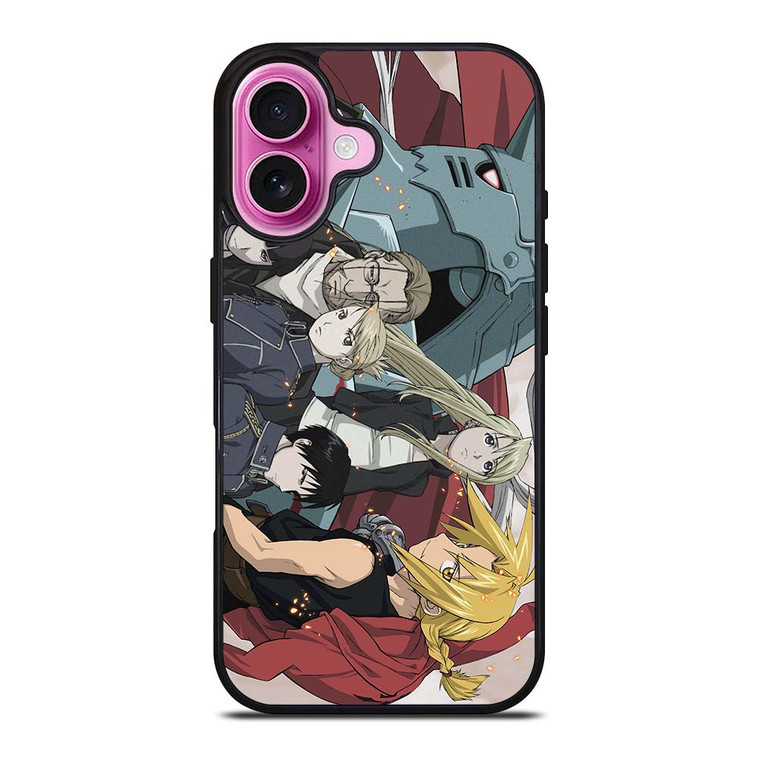 FULLMETAL ALCHEMIST ANIME CHARACTER iPhone 16 Plus Case Cover