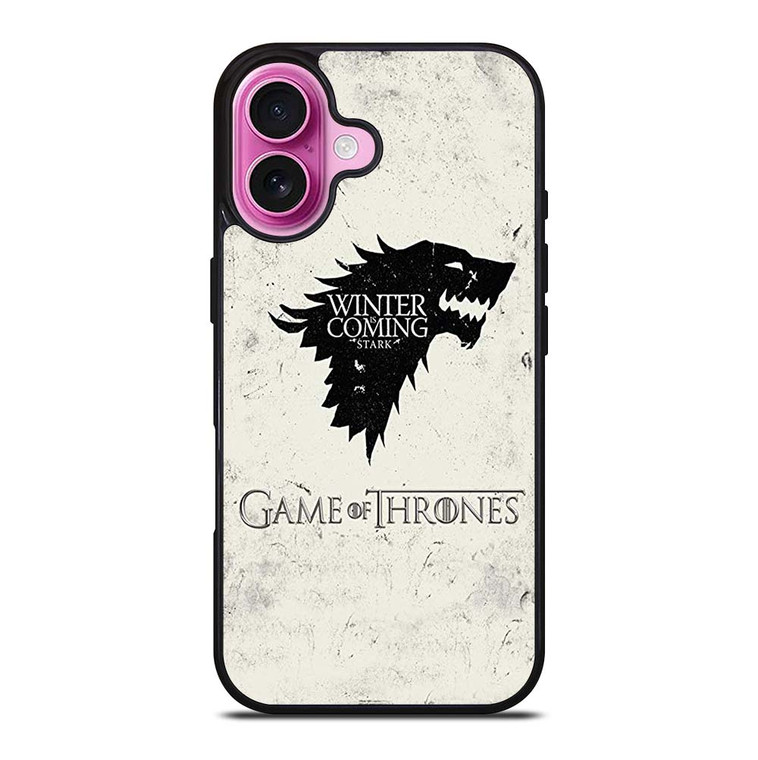 GAME OF THRONES WINTER IS COMING iPhone 16 Plus Case Cover