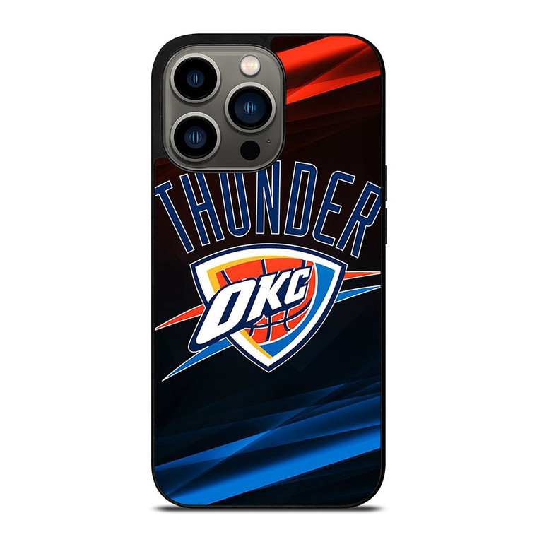 OKLAHOMA CITY THUNDER LOGO iPhone 13 Pro Case Cover