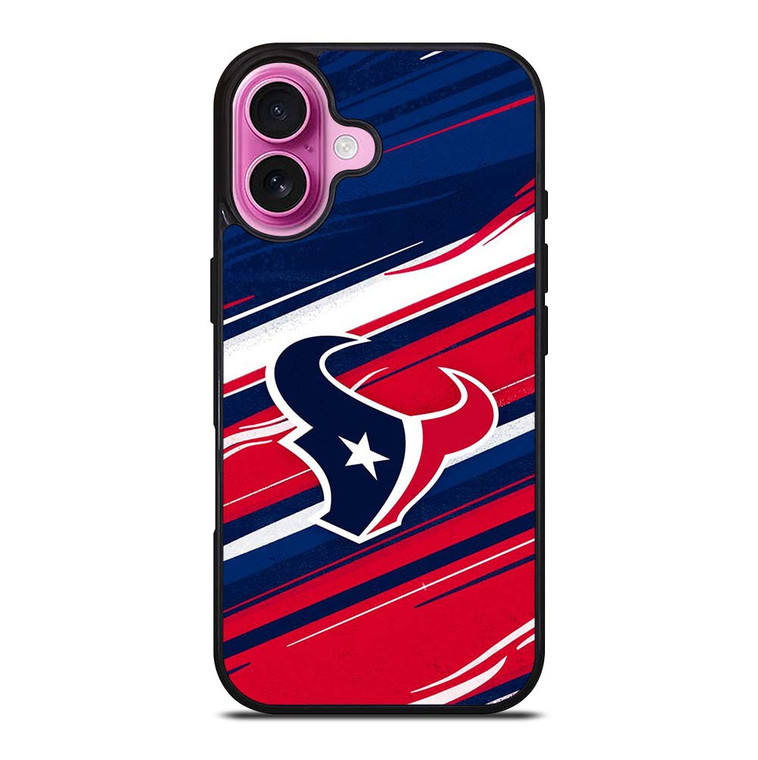 HOUSTON TEXANS LOGO ART iPhone 16 Plus Case Cover