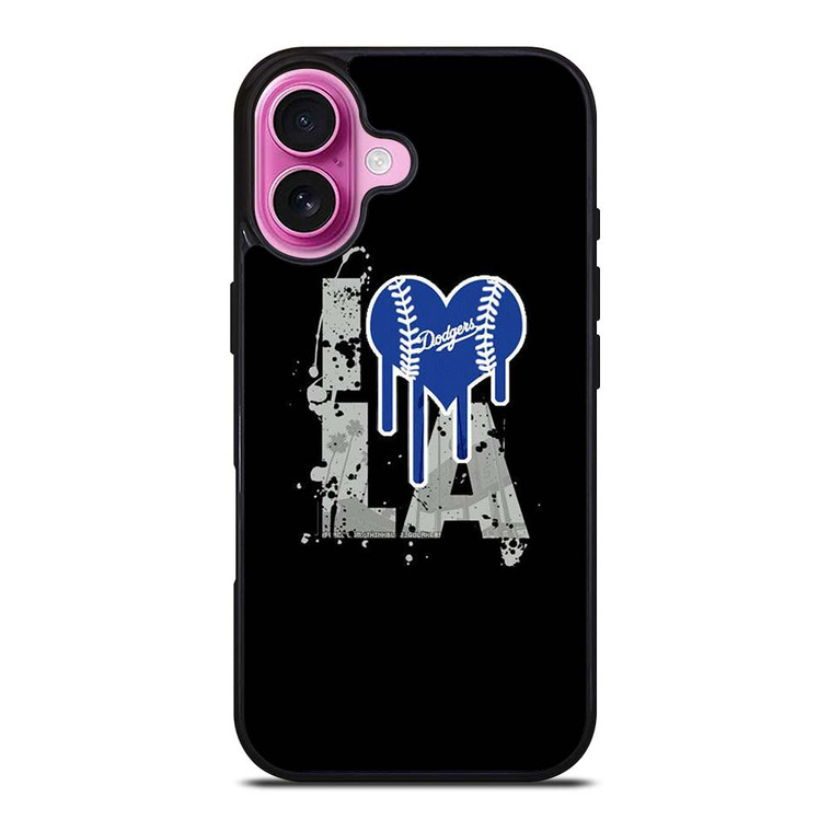 I LOVE LA DODGERS iPhone 16 Plus Case Cover