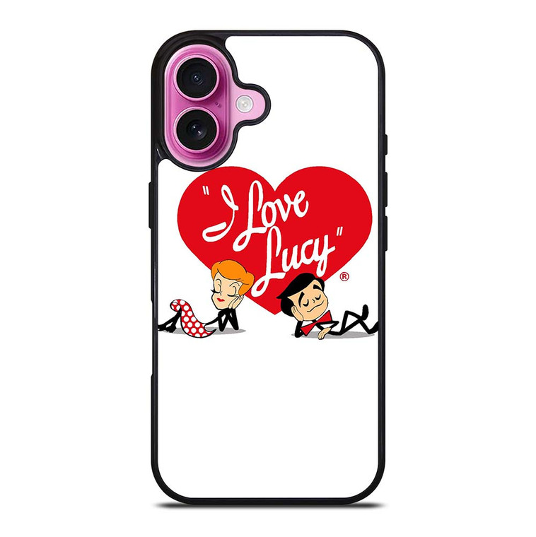 I LOVE LUCY FALLING LOVE iPhone 16 Plus Case Cover