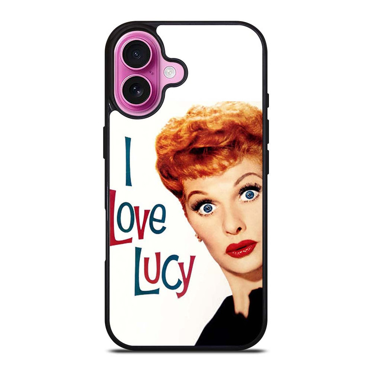 I LOVE LUCY SHOCK FACE iPhone 16 Plus Case Cover