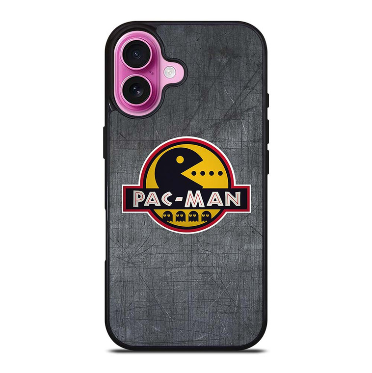 JURASSIC PAC MAN iPhone 16 Plus Case Cover