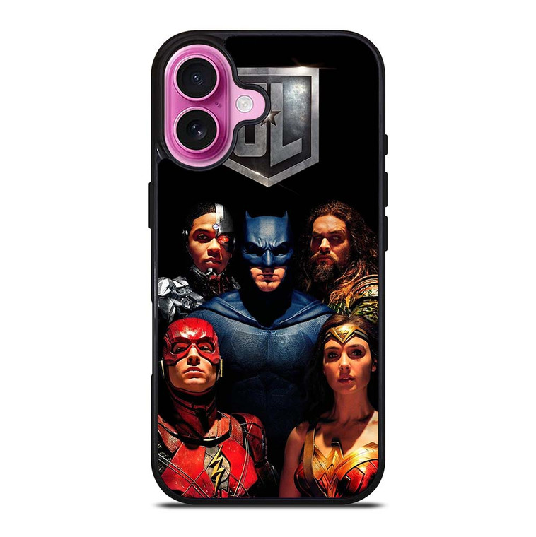 JUSTICE LEAGUE SUPERHEROES iPhone 16 Plus Case Cover
