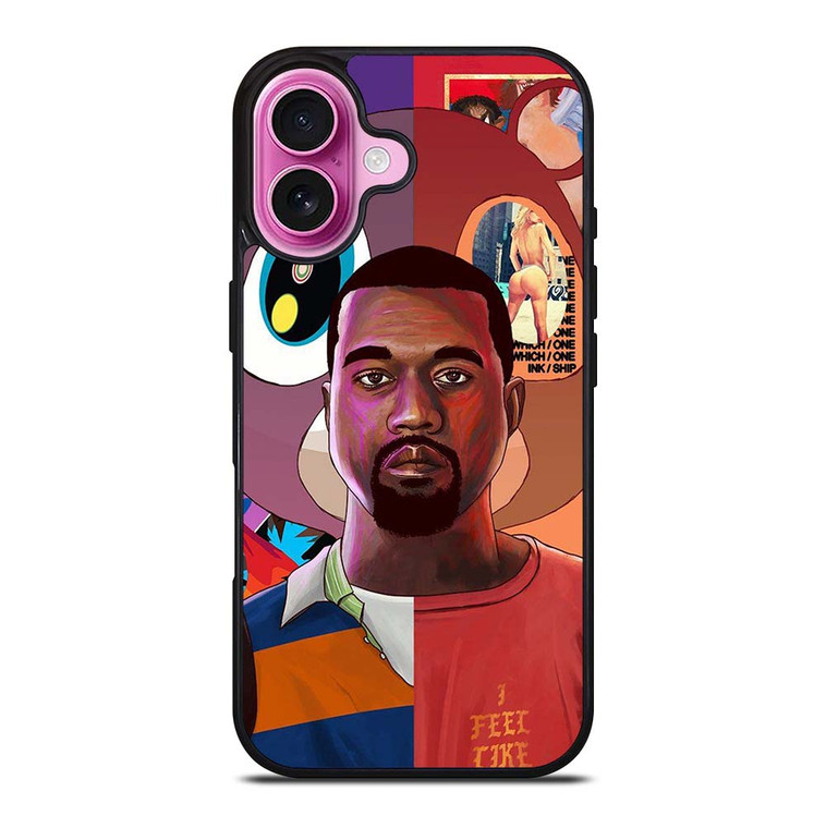 KANYE WEST RAPPER iPhone 16 Plus Case Cover