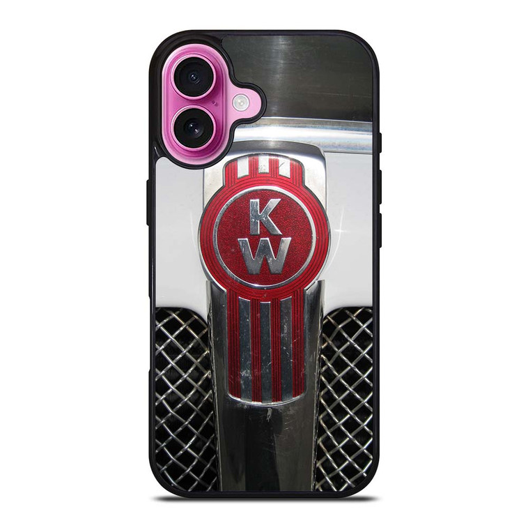 KENWORTH TRUCK LOGO GRAY iPhone 16 Plus Case Cover