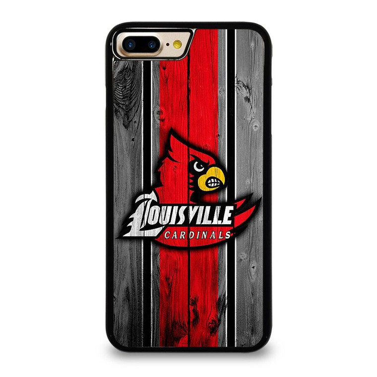 UNIVERSITY OF LOUISVILLE  WOODEN LOGO iPhone 7 / 8 Plus Case Cover