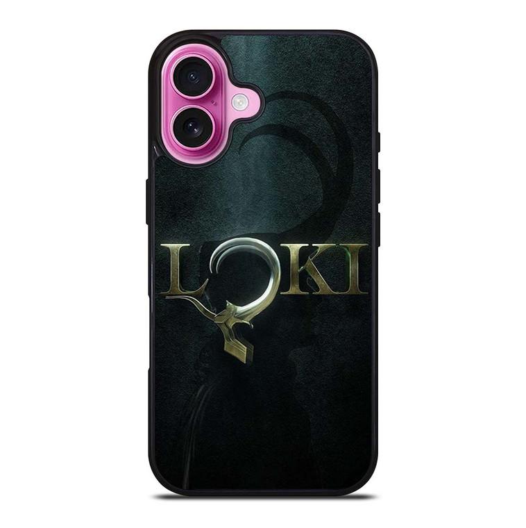 LOKI LOGO iPhone 16 Plus Case Cover