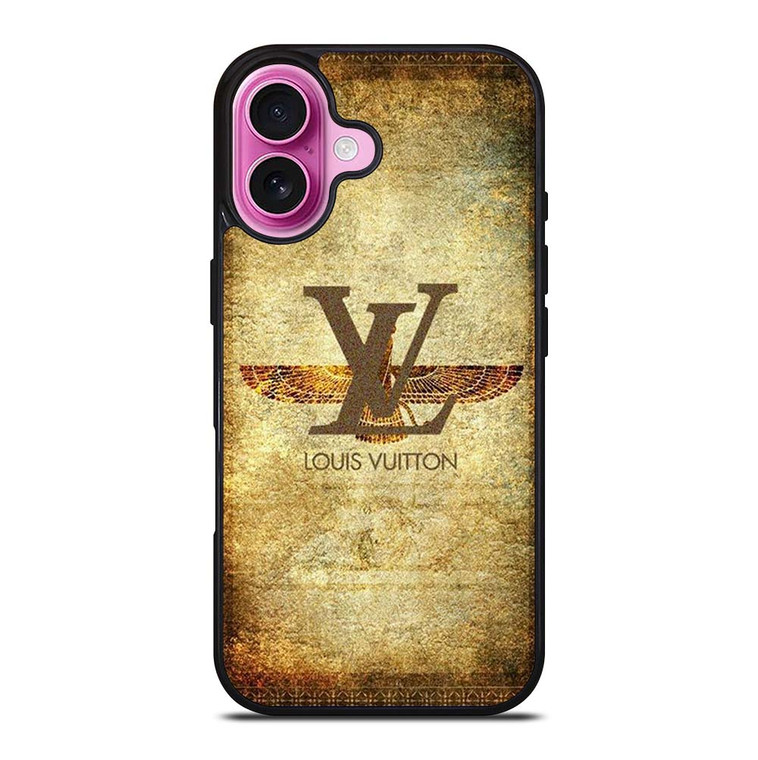 LV LOUIS VUITTON LOGO ICON GOLDEN EAGLE iPhone 16 Plus Case Cover