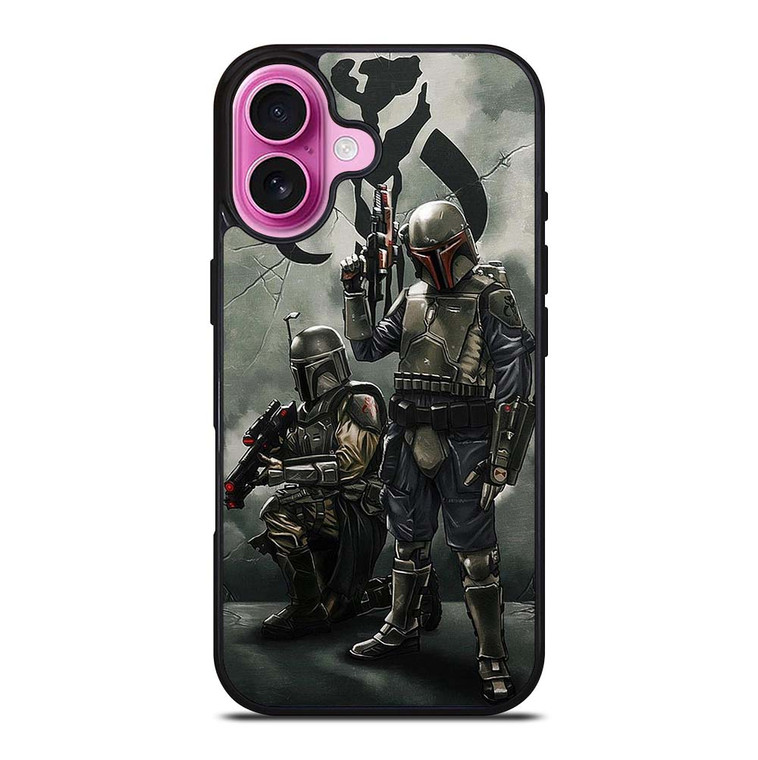 MANDALORIAN TV SERIES LOGO iPhone 16 Plus Case Cover
