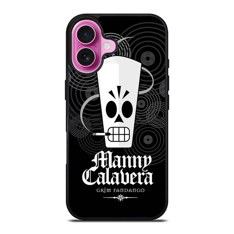 MANNY CALAVERA GRIM FANDANGO iPhone 16 Plus Case Cover