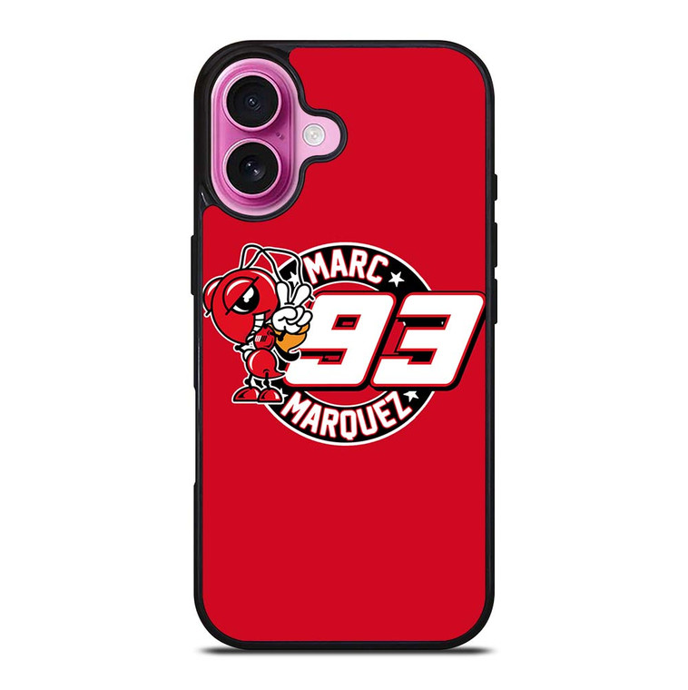 MARC MARQUEZ iPhone 16 Plus Case Cover