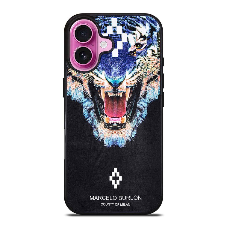 MARCELO BURLON TIGER iPhone 16 Plus Case Cover