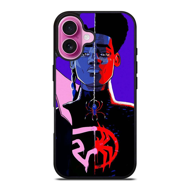 MILE MORALES SPIDERMAN X PROWLER iPhone 16 Plus Case Cover