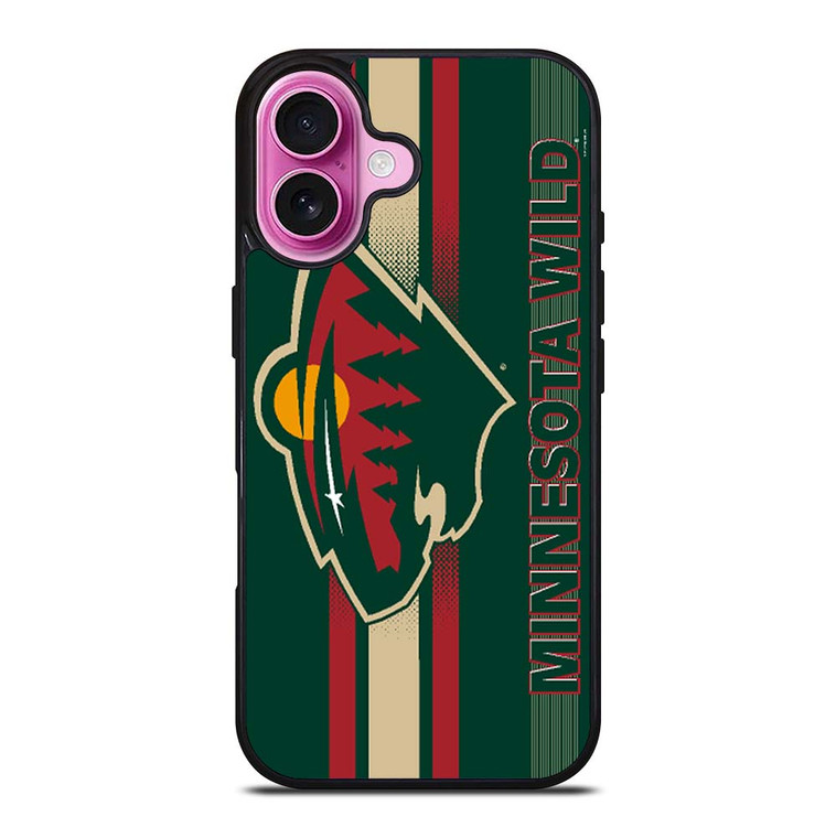 MINNESOTA WILD LOGO 2 iPhone 16 Plus Case Cover