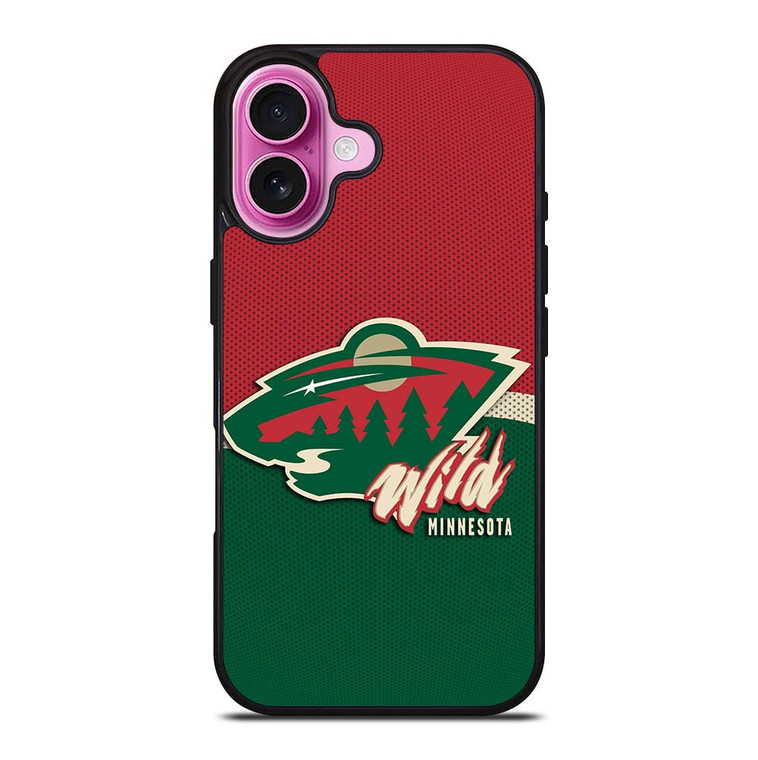 MINNESOTA WILD LOGO iPhone 16 Plus Case Cover