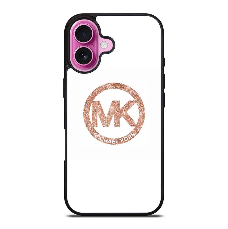 MK MICHAEL KORS LOGO SPARKLE ICON iPhone 16 Plus Case Cover