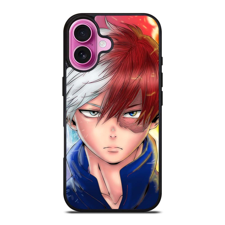 MY HERO ACADEMIA ANIME SHOTO FACE iPhone 16 Plus Case Cover