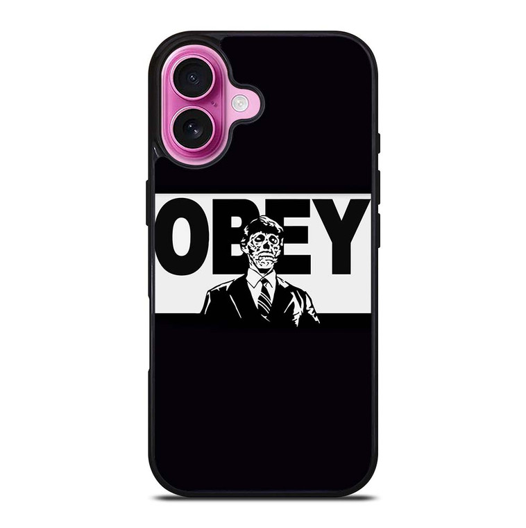OBEY CLOTHING LOGO SKULL iPhone 16 Plus Case Cover