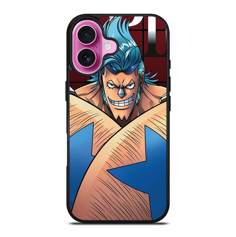 ONE PIECE CARTOON FRANKY iPhone 16 Plus Case Cover