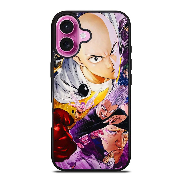 ONE PUNCH MAN CHARACTERS iPhone 16 Plus Case Cover
