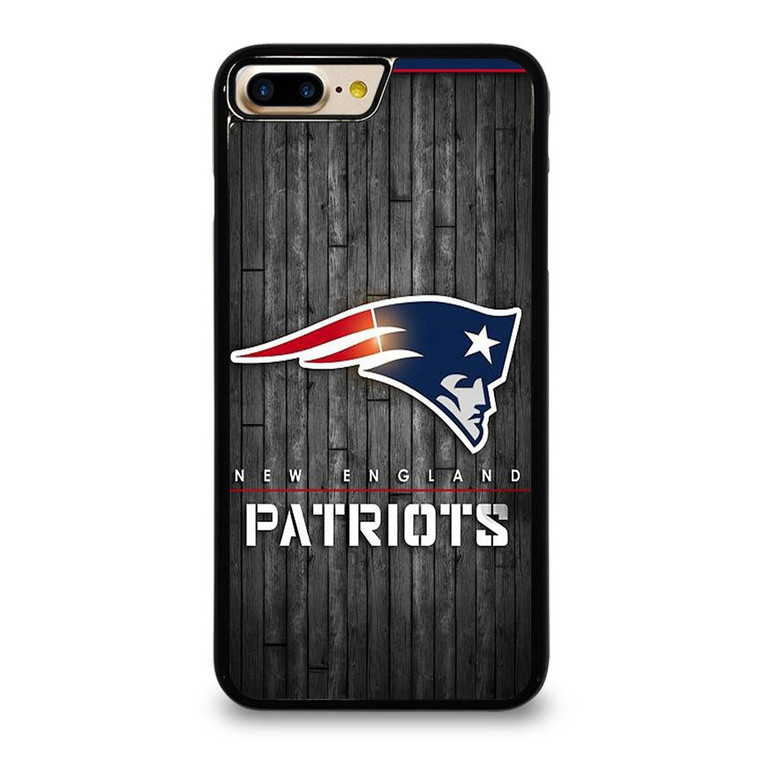 NEW ENGLAND PATRIOTS WOODEN LOGO iPhone 7 / 8 Plus Case Cover