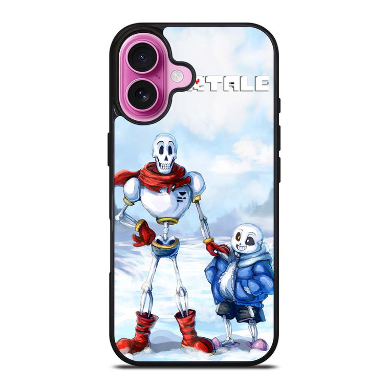 PAPYRUS AND UNDERTALE iPhone 16 Plus Case Cover
