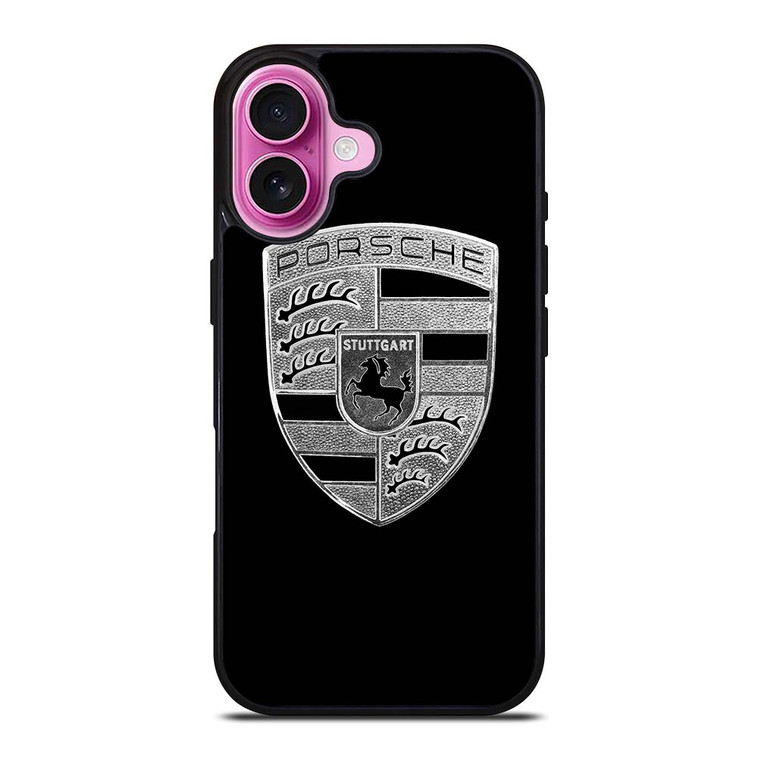 PORSCHE CAR LOGO iPhone 16 Plus Case Cover