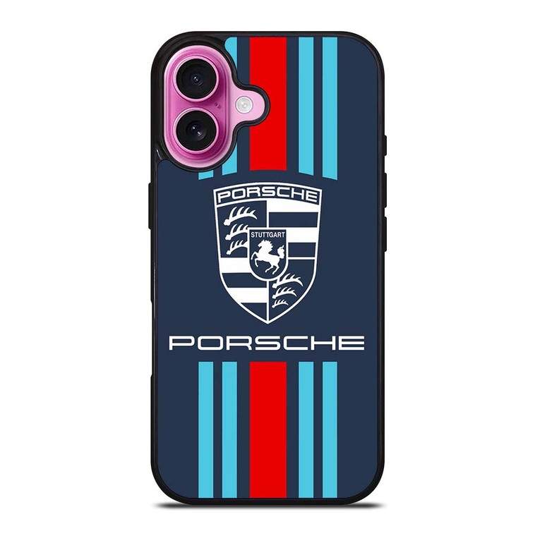 PORSCHE STUTTGART CAR LOGO ICON iPhone 16 Plus Case Cover
