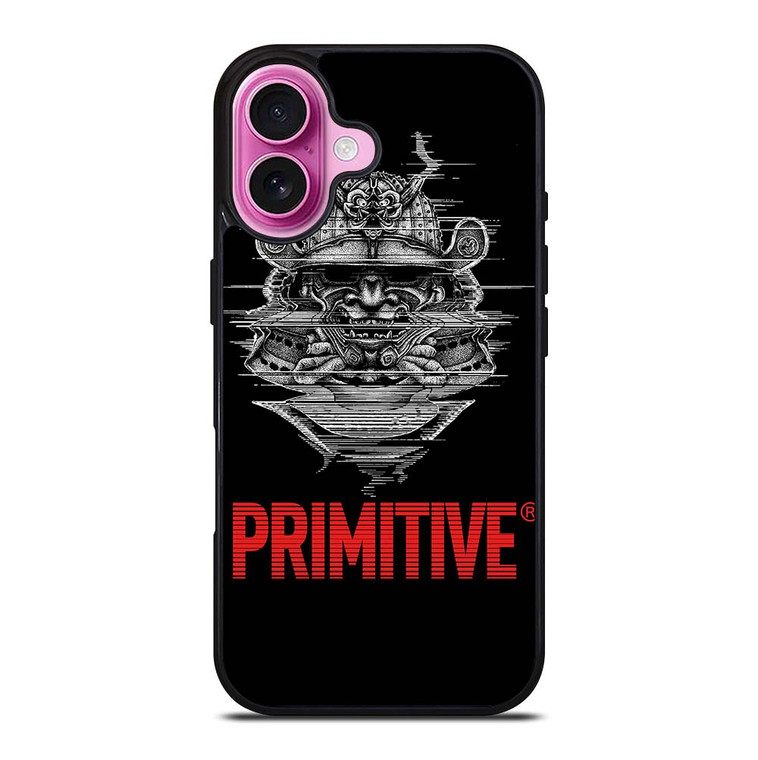 PRIMITIVE SKATEBOARDING LOGO iPhone 16 Plus Case Cover
