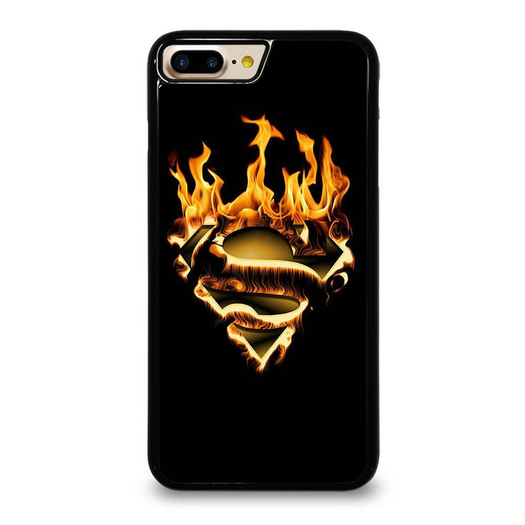 SUPERMAN LOGO FIRE iPhone 7 / 8 Plus Case Cover