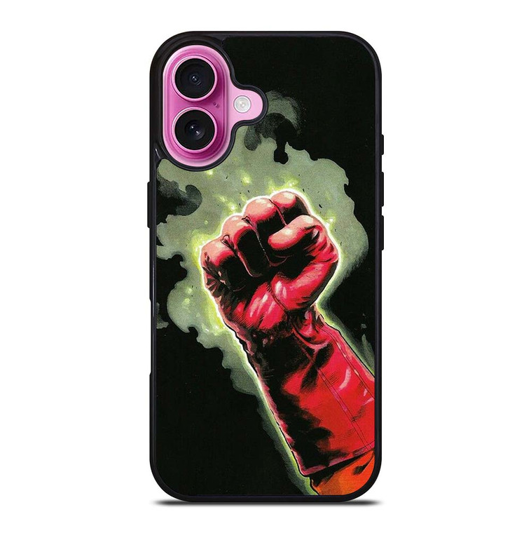 SAITAMA GLOVE ONE PUNCH MAN iPhone 16 Plus Case Cover